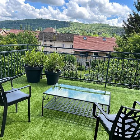 Les Glycines Villa Hieres-Sur-Amby Luaran gambar