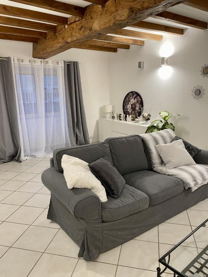 Les Glycines Villa Hieres-Sur-Amby Luaran gambar
