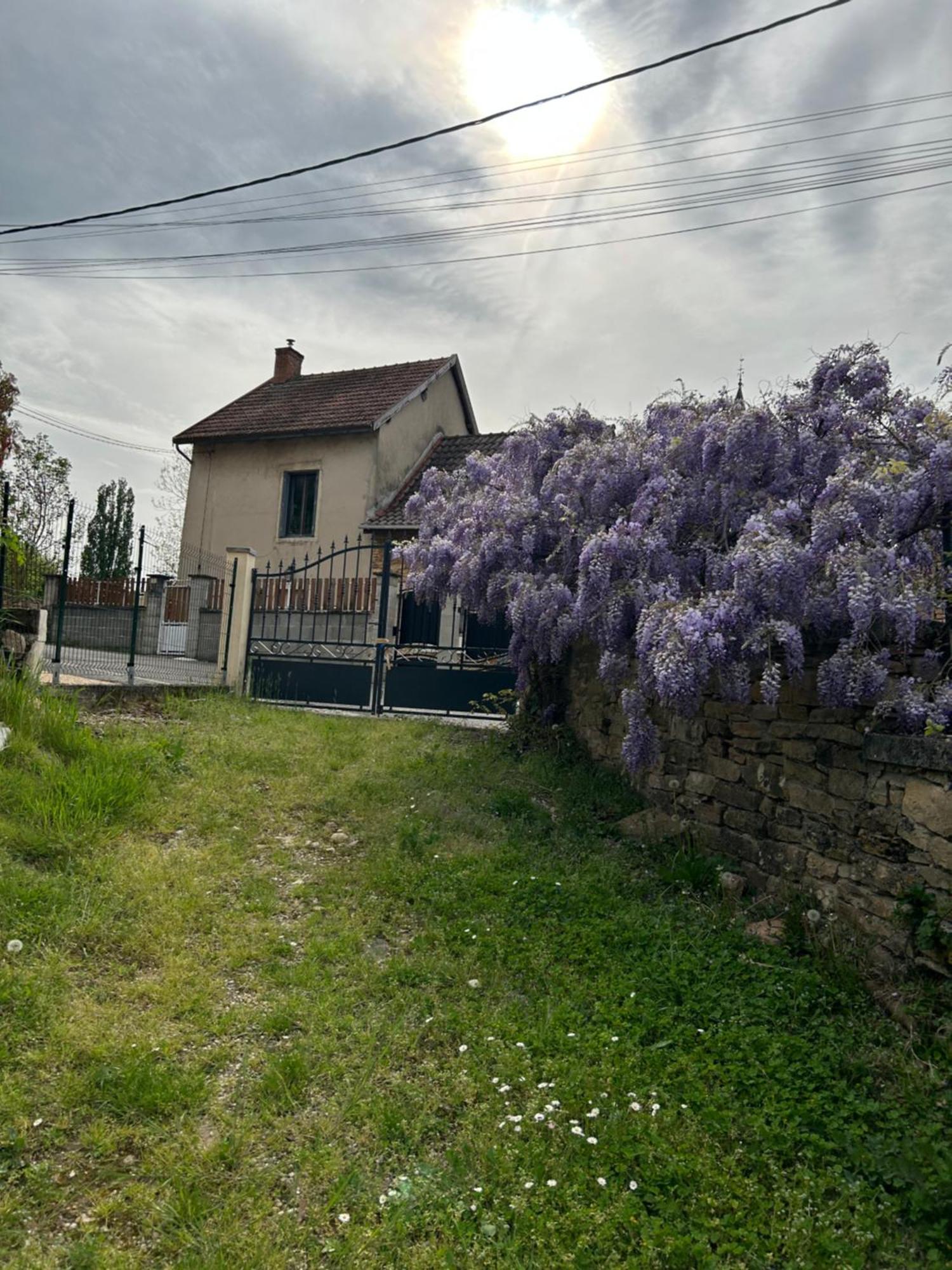 Les Glycines Villa Hieres-Sur-Amby Luaran gambar
