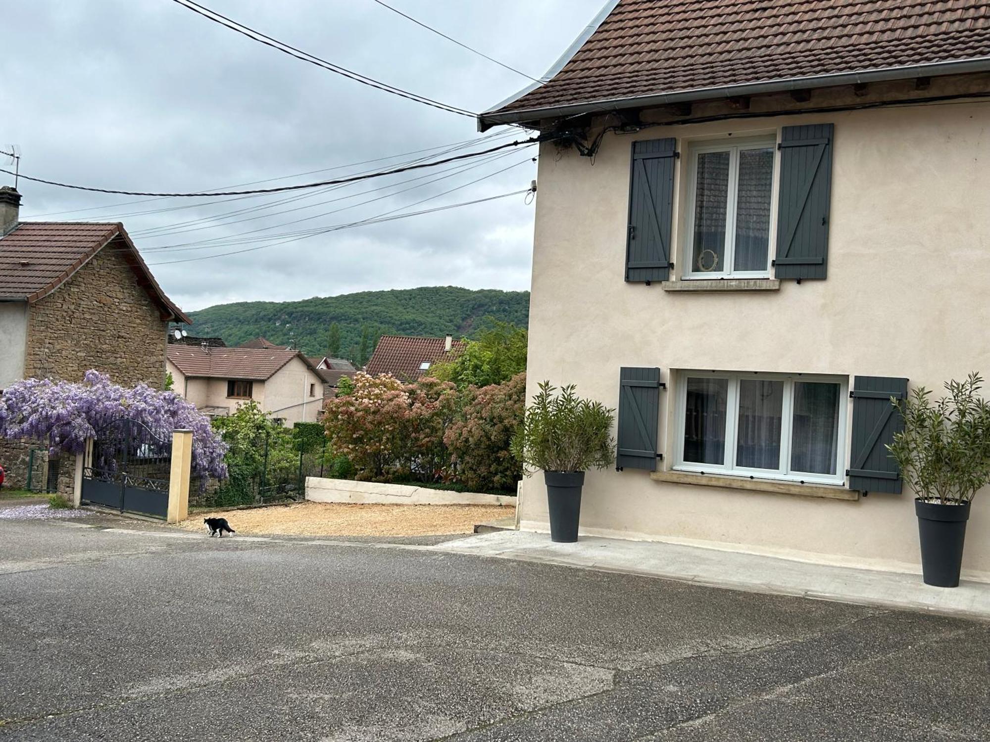 Les Glycines Villa Hieres-Sur-Amby Luaran gambar